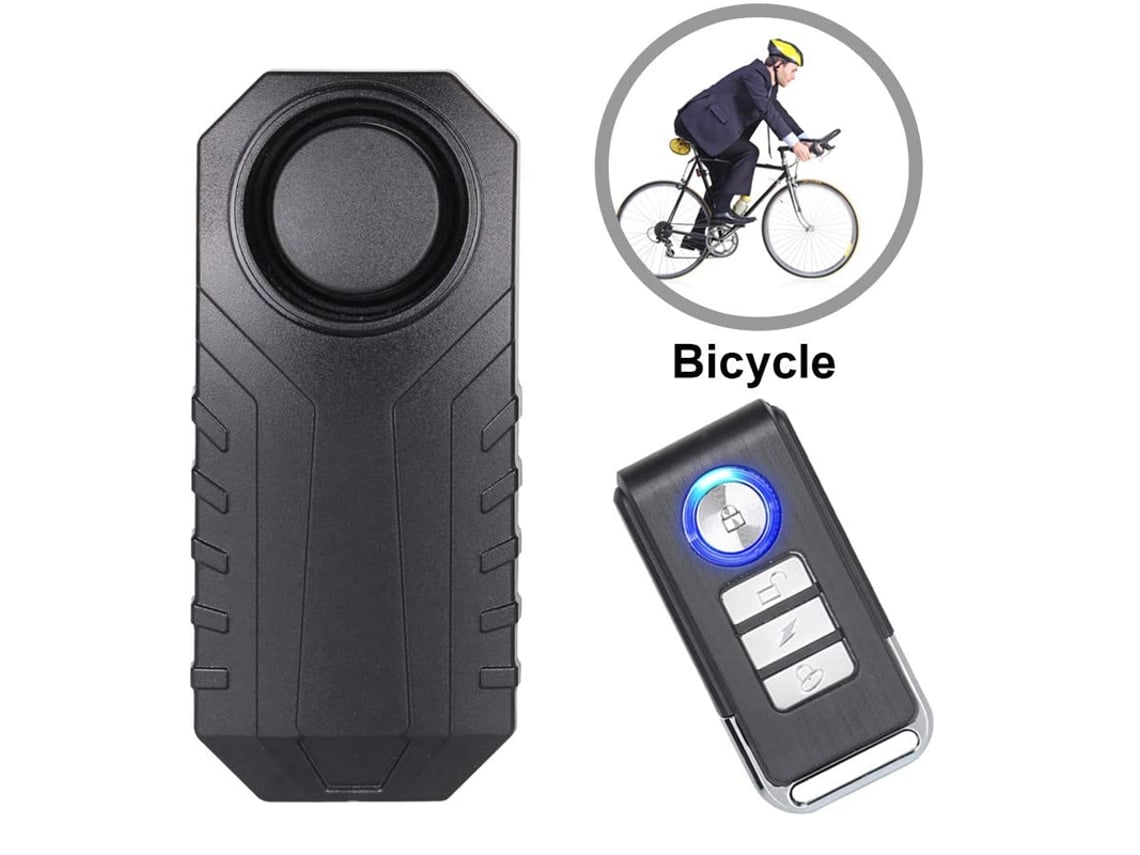 Alarme de Bicicleta Alarme de Motocicleta com Controle Remoto ZMDECQNA