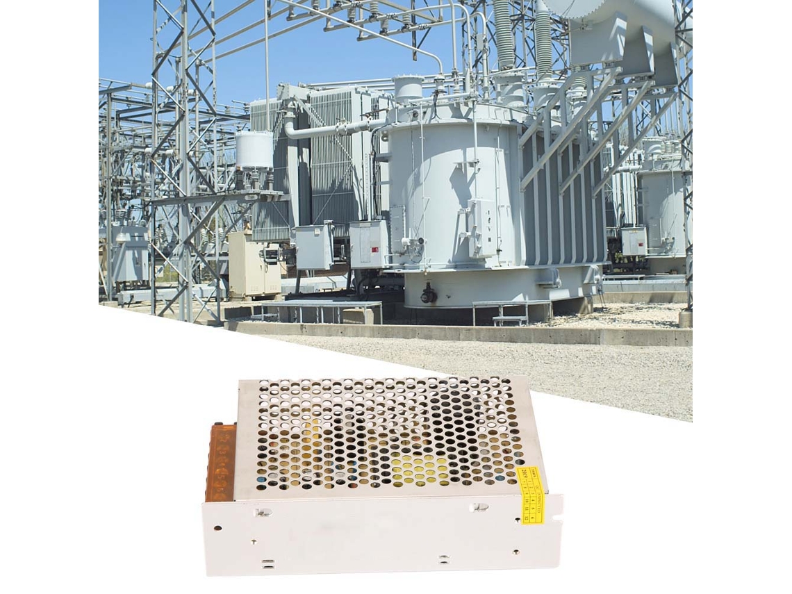 Placa De Alimentação Dc Com Led 12v 10a 120w