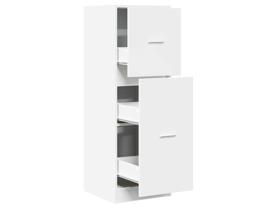 Armário Boticário Derivados de Madeira Branco MAISON EXCLUSIVE (40x41x118 cm)