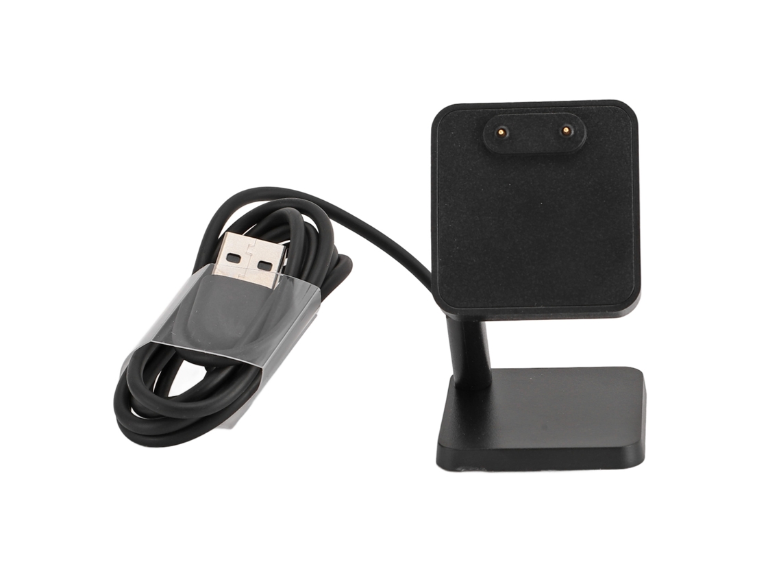 Base Para Carregamento De Smartwatch Com Cabo Magnético Usb Para Fit 3 Sm‑r390 Preto