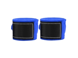 Vlrla-20262 Peças Cinta Elástica De 2,5m Para Boxe Sanda Muay Thai Mma Taekwondo, Bandagens De Mão (azul)