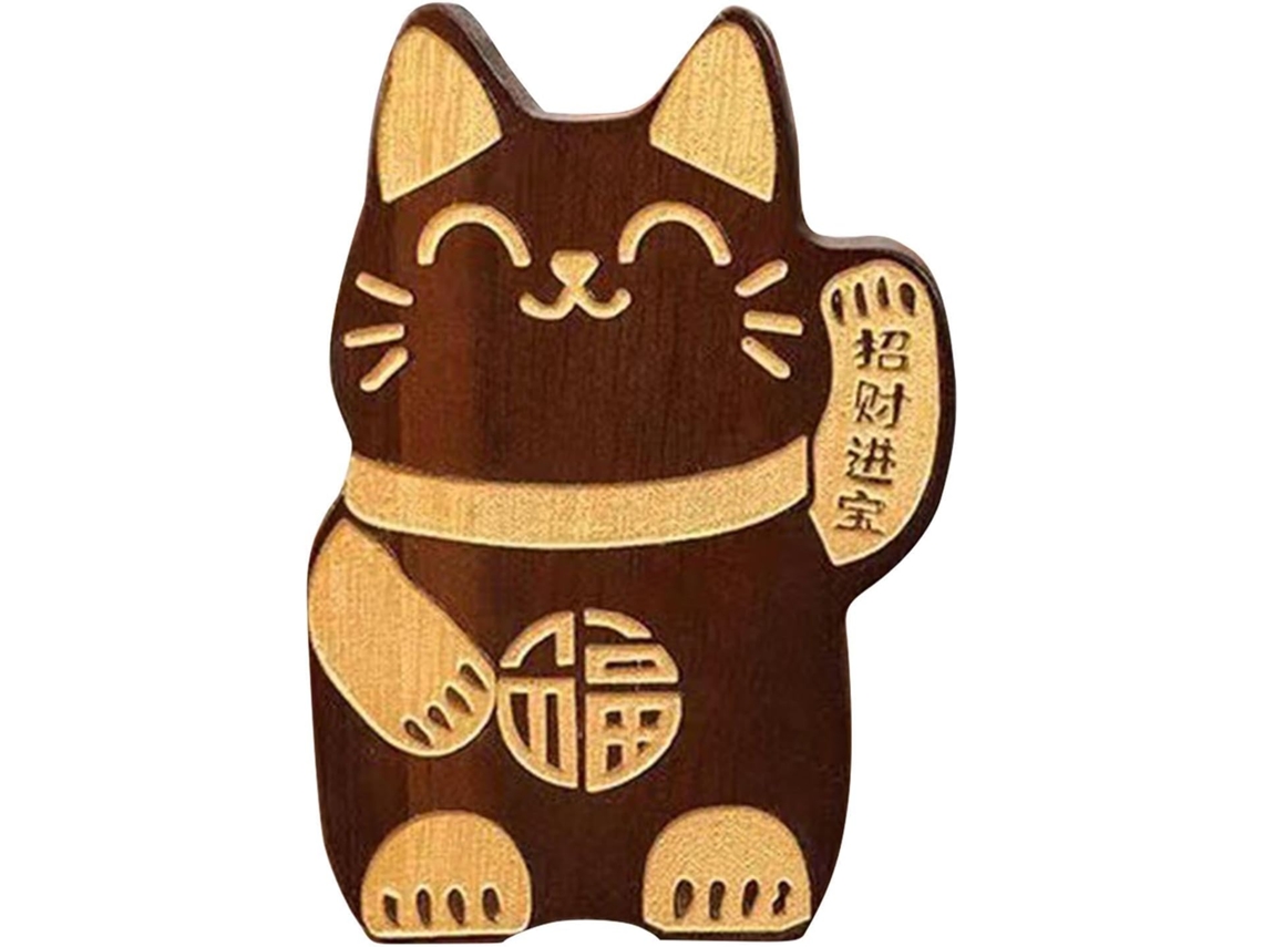 Abridor De Garrafas Magnético Em Formato Gato