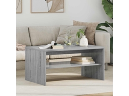 Vidaxl Mesa De Centro Cinza Sonoma 80 X 50 X 40 Cm