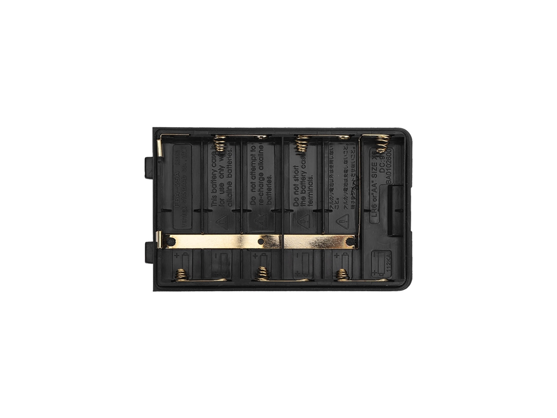 Aetheria caixa de Baterias Plástica 6xaa Compatível com Yaesu Vx 150 Vx 110 e Outros Equipamentos