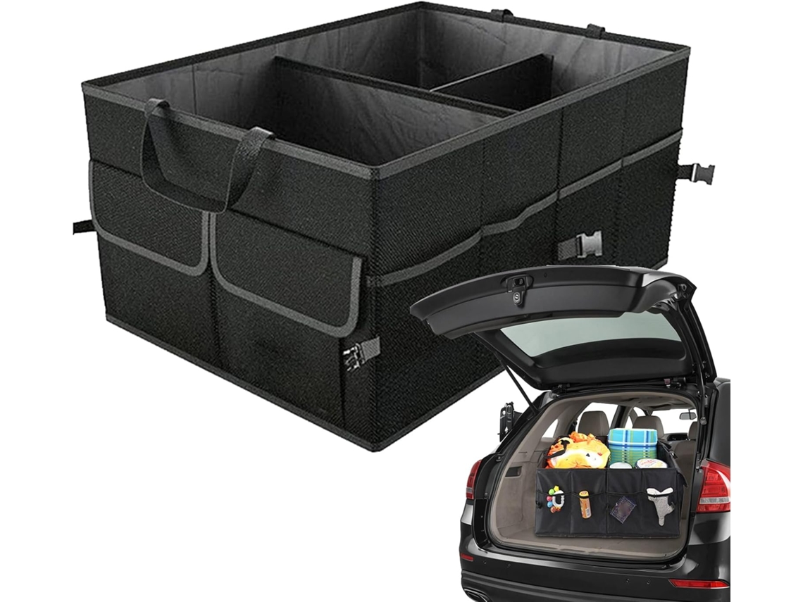 Organizador de bolsas dobrável com vários compartimentos para SUVs - Acessórios para carros
