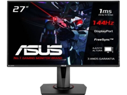 Monitor Gaming ASUS VG278Q (27'' - 1 ms - 144 Hz - NVIDIA G-Sync e AMD FreeSync)