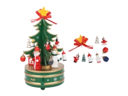 Caixa Musical De Natal Para Decorar E Presentear Crianças