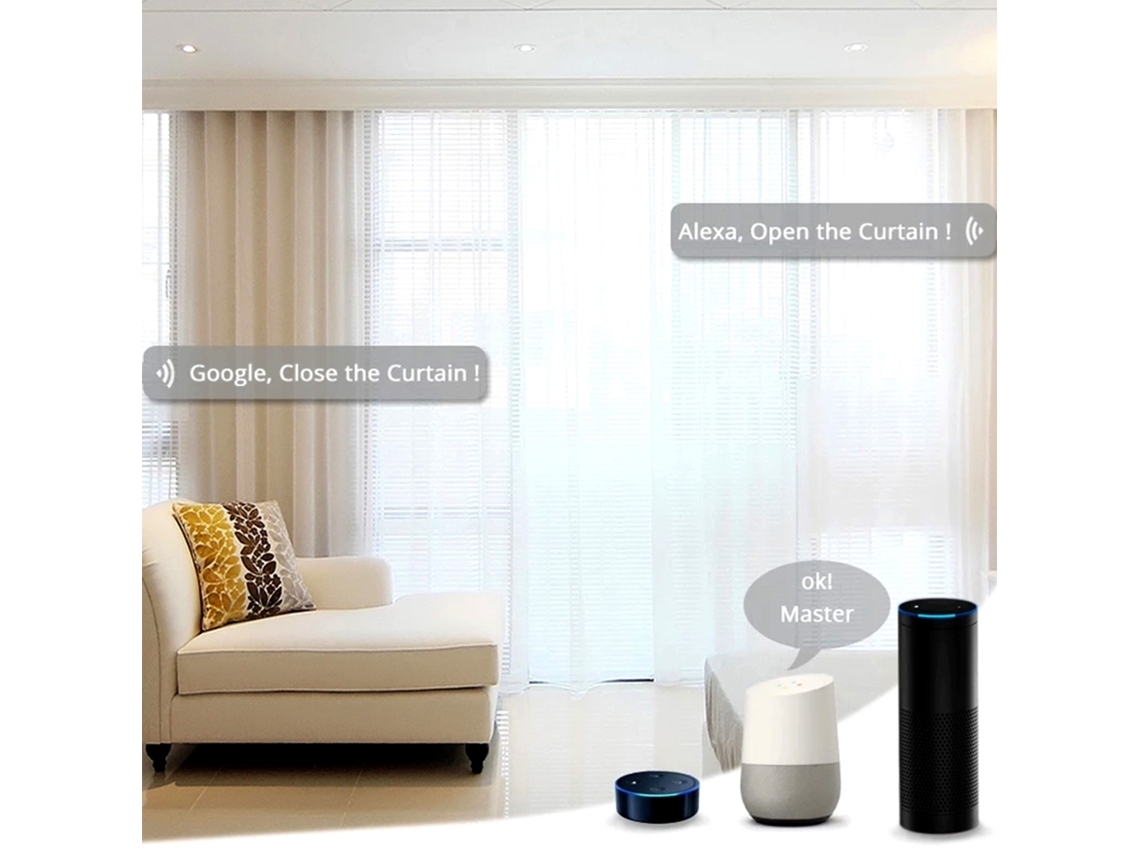 Smart Curtain Controller Curtain Motor Remote Control Wireless Electric Eoocoo