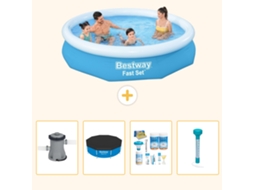 Bestway Piscina Bestway Fast Set Redonda - 305x66 Cm - 7-peças S226