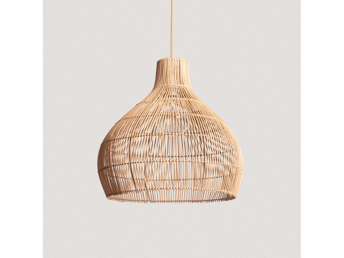 Candeeiro Suspenso Rattan Kaikura-M Iluzzia