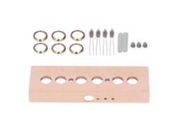 Laxiscreed In14 Glow Tube Clock Kit Para Diy E Substituição De Componentes