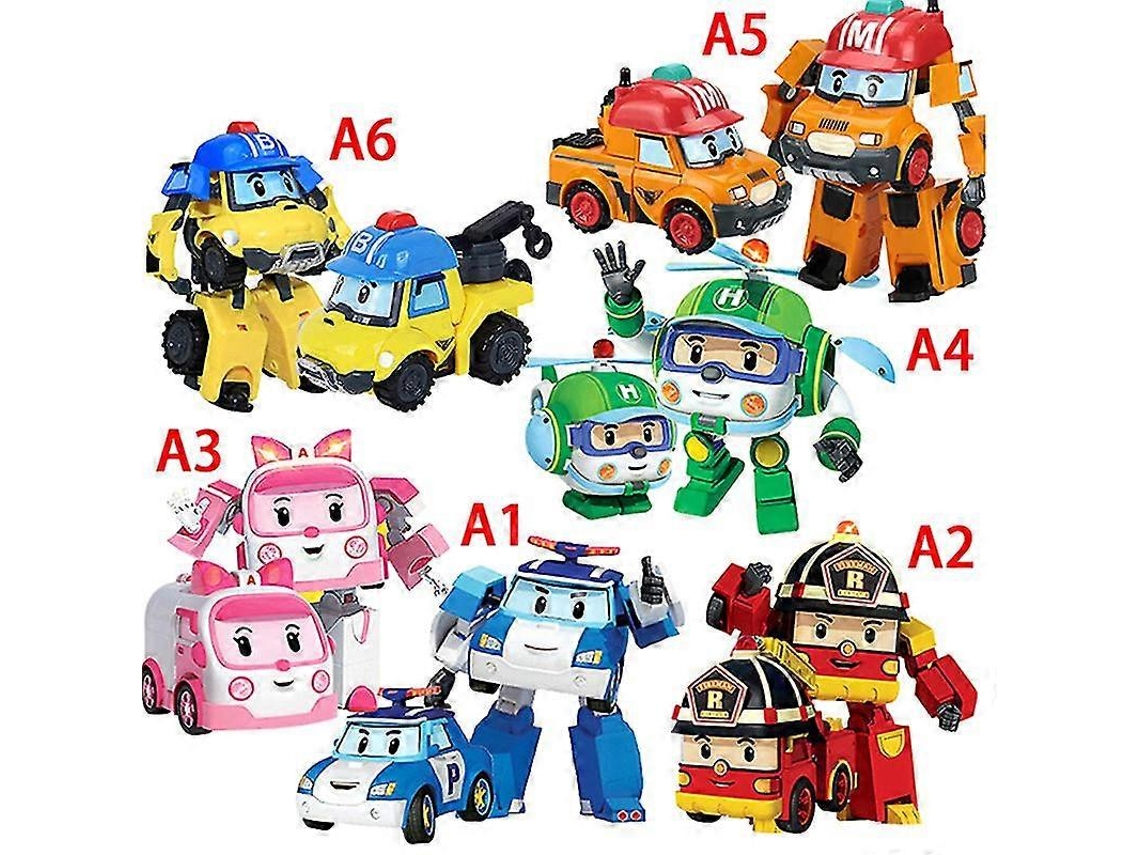 Robocar Poli Robô Transformador Carro Brinquedo Para Bebês E Crianças Aquaforge