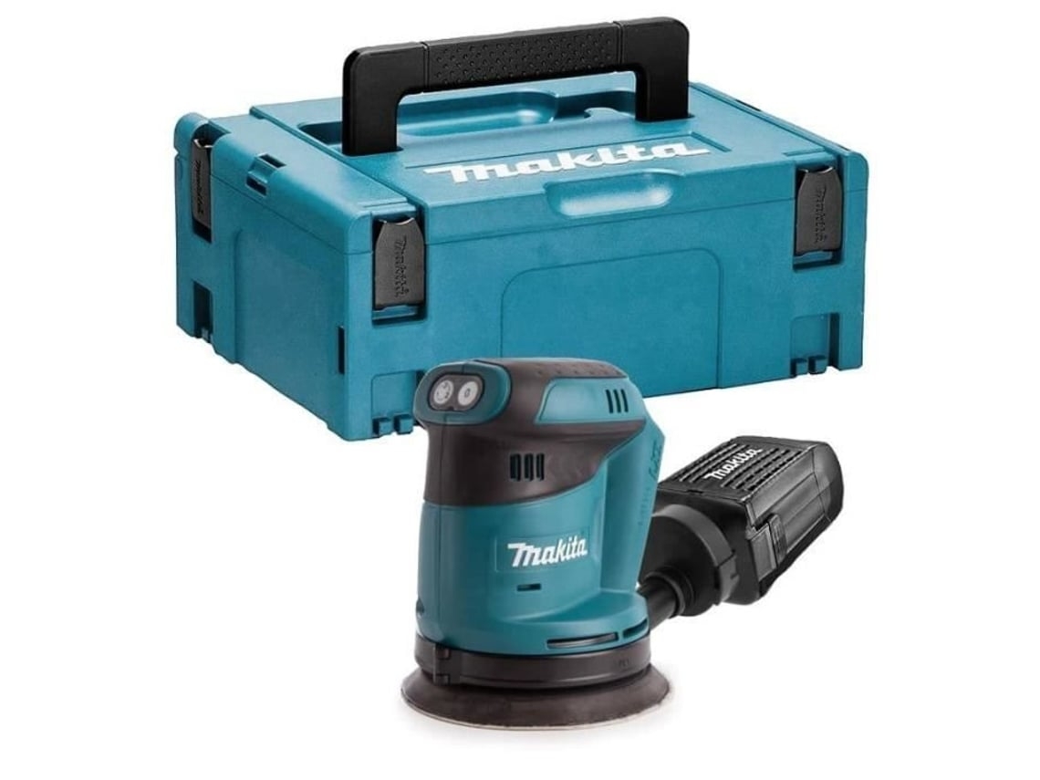 Lixadeira excêntrica MAKITA BO180ZJ Ø125 mm 18V Li-Ion - Sem fio - Compacta e leve