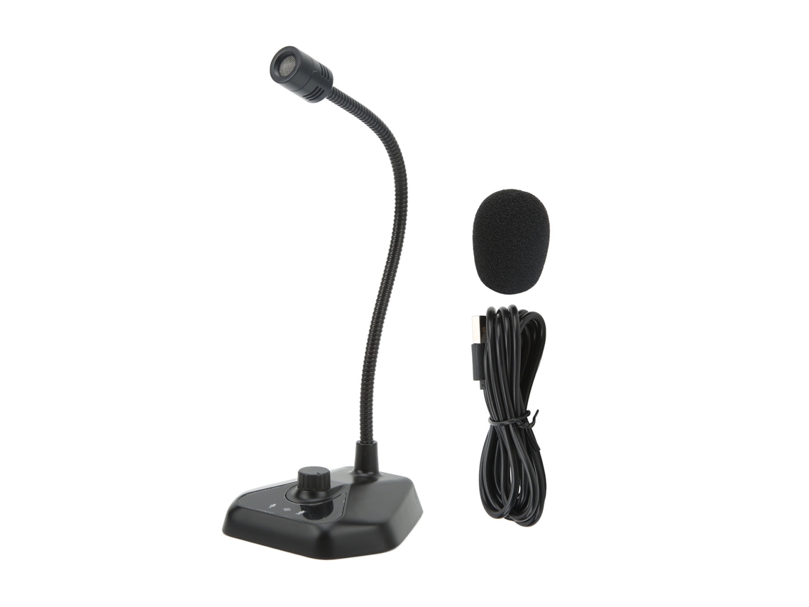 2026 micrófono Usb para Computador, Micrófono de Mesa Condensador com Pescoço de Cisne para Streaming e Jogos