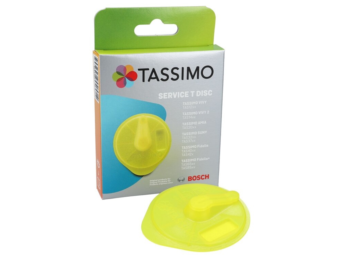 Disque De Nettoyage T-disc Tassimo D'origine Cafetière, Machine à Café 00576836, 17001490 Bosch, Bra - Accessoire Petit Déjeuner