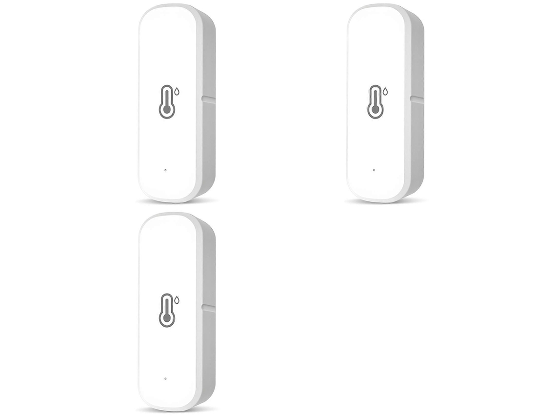 Higrômetro E Termômetro Inteligentes Com 3 Sensores Zigbee De Umidade E Temperatura, Monitoramento Remoto E Alertas Para Casa Inteligente.