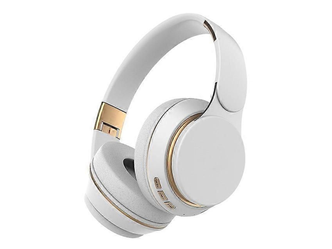 Fones de Ouvido Sem Fio Hifi Estéreo 3d Bluetooth com Microfone, Dobráveis, para Jogos, com Cancelamento de Ruído e Entrada para Cartão Tf. TAISHENGDA