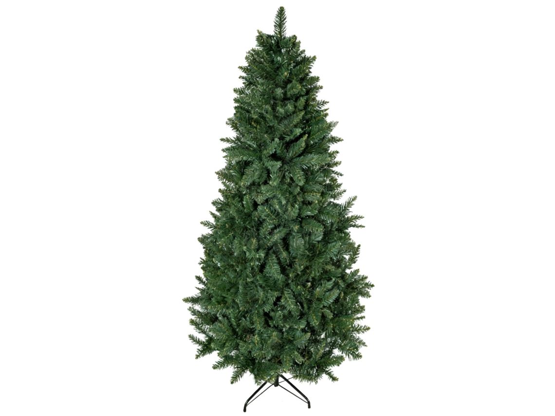 Árvore De Natal Artificial Dobrável De 180 Cm Com Base Removível - Verde