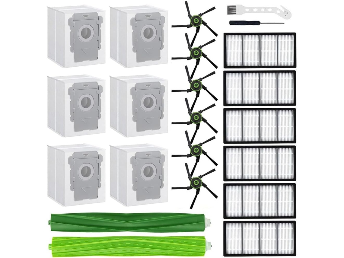 Kit De Substituição Para Irobot S9 (9150) S9+ E S9 Plus (9550) Acessórios Aspirador Robô (20 Peças) Cuich