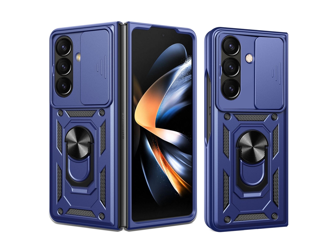 Capa Para Samsung Galaxy Z Fold8 Ultra, Capa Protetora À Prova De Choque Com Suporte Digitallab (azul)