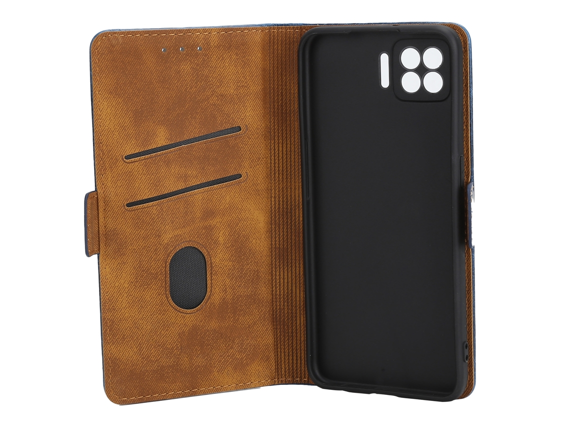 Capa Flip de Couro Pu para Oppo F17 S/MARCA