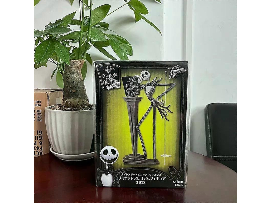 Figura De Ação Jack Skellington, 12 Polegadas, Versão Especial Com Cadeira, Colecionávelwith Boxd