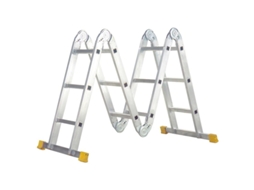 Escalera multiposicional aluminio 6 rotulas 12 peldaños
