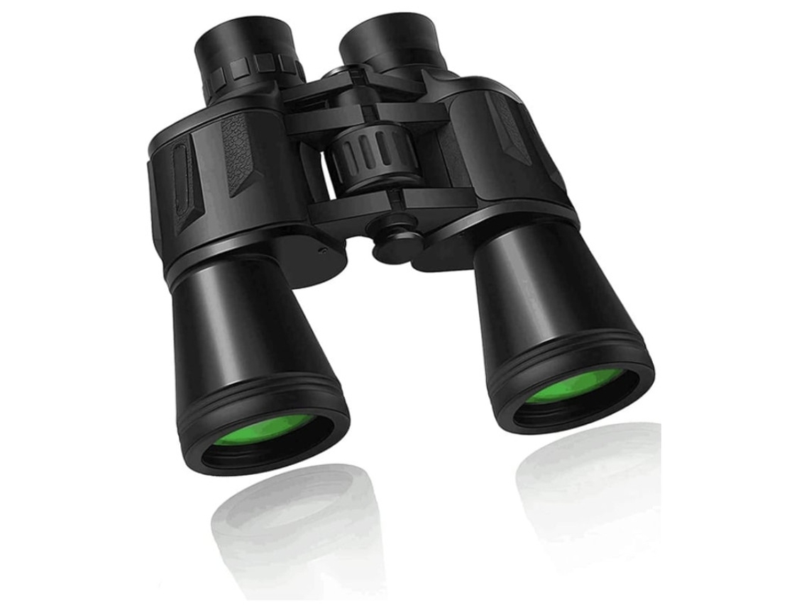 Binóculos 20x50 Para Adultos, Binóculos Profissionais À Prova Dágua Hd Para Observação De Pássaros Viagem Caça Bak4 Prisma Fmc Lente Bestvite (preto)