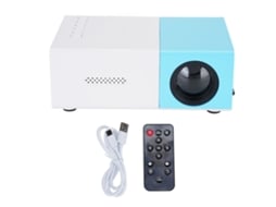 Projetor Portátil Ajustável Compatível Com Telefone