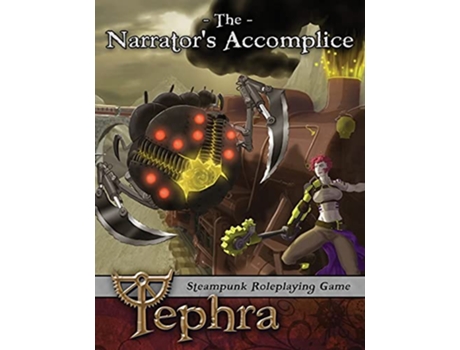 Livro Tephra the Narrators Accomplice de Daniel A Burrow (Inglês)