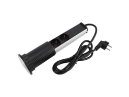 Laxiscreed Tomada De Mesa Com 3 Pinos E Porta Usb, Padrão Europeu, 250v Para Maior Praticidade