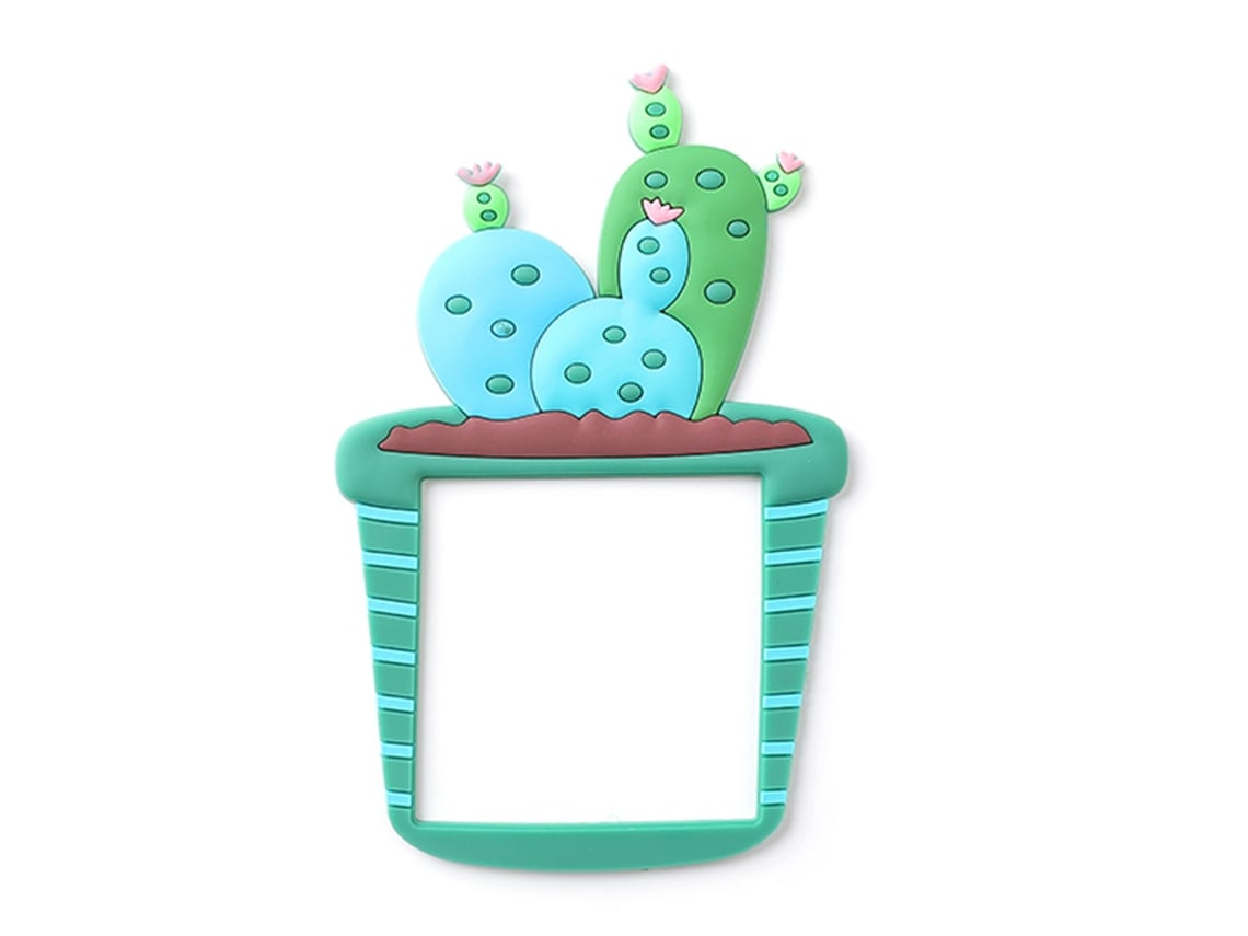 2026 calcomanía Luminosa de Interruptor Con Diseño Cactus Cariño Y Divertido para Hogar Decoración de Salón Y Dormitorio