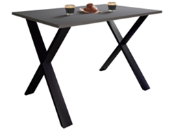 Mesa De Jantar De Madeira Premium Xona X Branco Vcm