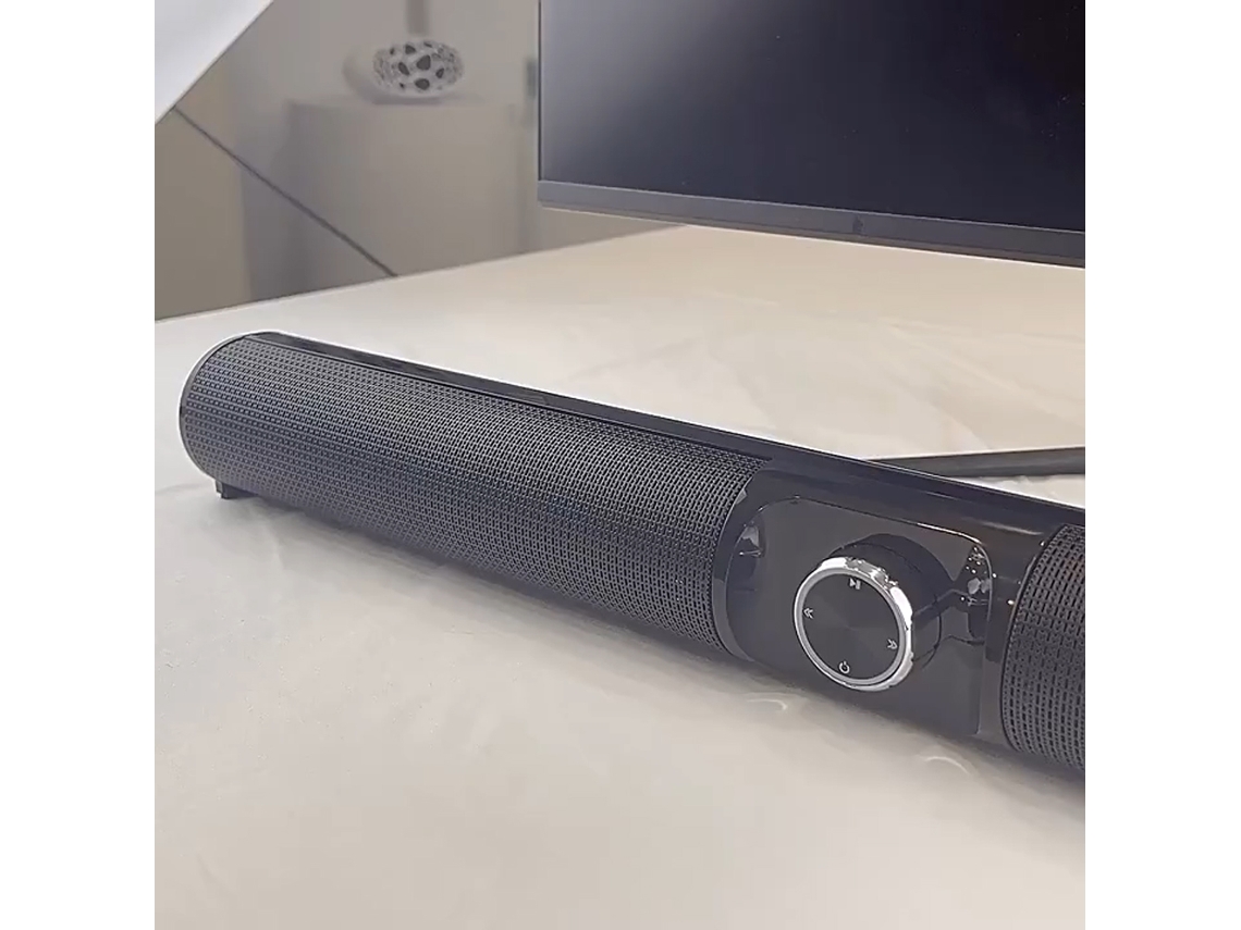 Aetheria barra de Som Home Theater com Bt Controle Remoto Portátil 2000mah para Tv Pc Jogos