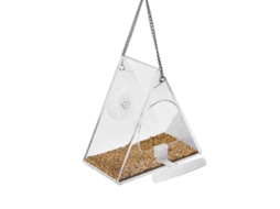 Alimentador de Aves Acrílico Transparente