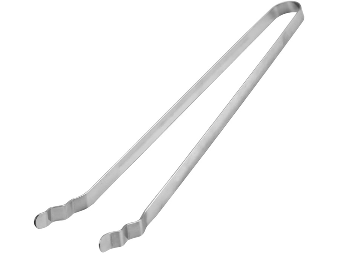 Pinça De Cozinha Dazzleex Em Aço Inoxidável Com Cabo Longo Antiderrapante Para Churrasco, Carne, Pão E Salada, Fácil De
