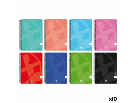 Caderno CENTAURO 01-UNICLASIC Quarto 80 Folhas (10 Unidades)