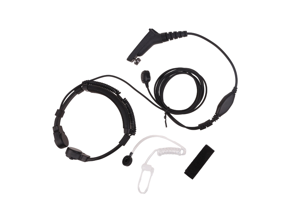 Microfone De Pescoço Com Microfone Ptt De Dedo Para Xpr6000 Xpr6500 Xpr6550 Brilvibera