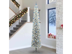 Vidaxl Árvore De Natal Artificial Verde 300 Cm Pvc E Aço E Plástico