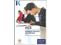 Livro ADVANCED TAXATION de Kaplan Publishing (Inglês)