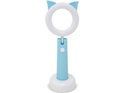 2026 lâmpada de Escritório Animal Led para Crianças com 3 Modos, Regulável, Usb e Temporizador de Desligamento Automático (gato Azul)