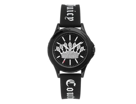Relógio JUICY COUTURE Mulher (Silicone - Preto)
