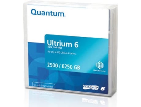 Cassetes virgens QUANTUM Ultrium 6
