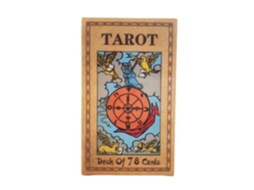 Baralho de Tarô Autêntico, 12x7 Cm, Inclui Manual de Instruções Impresso. MDUG