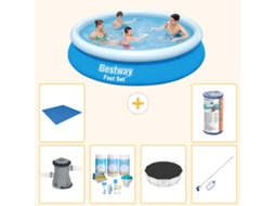 Bestway Piscina Bestway Fast Set Redonda - 366x76 Cm - 7-peças S21431