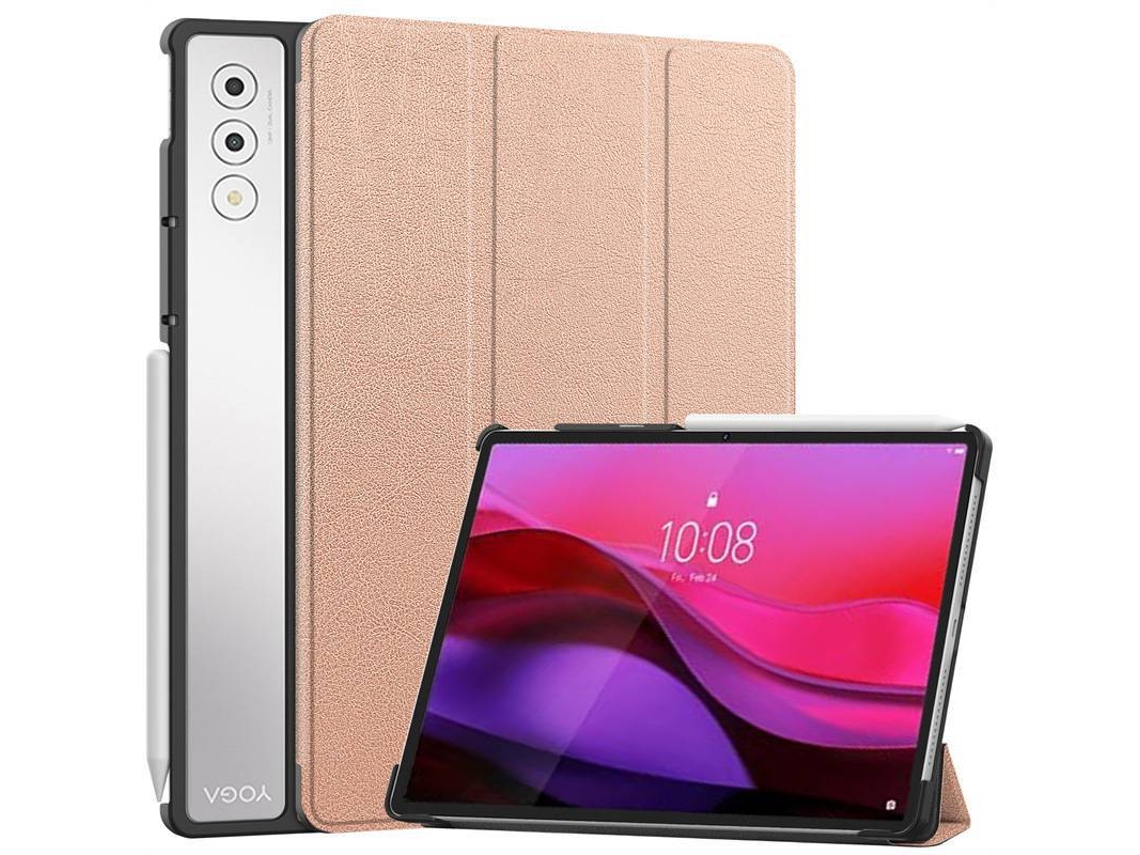 Capa Para Lenovo Yoga Pad Proai 12,7 Polegadas / Yoga Plus 12,7 Polegadas Dourado Hexinyigjly