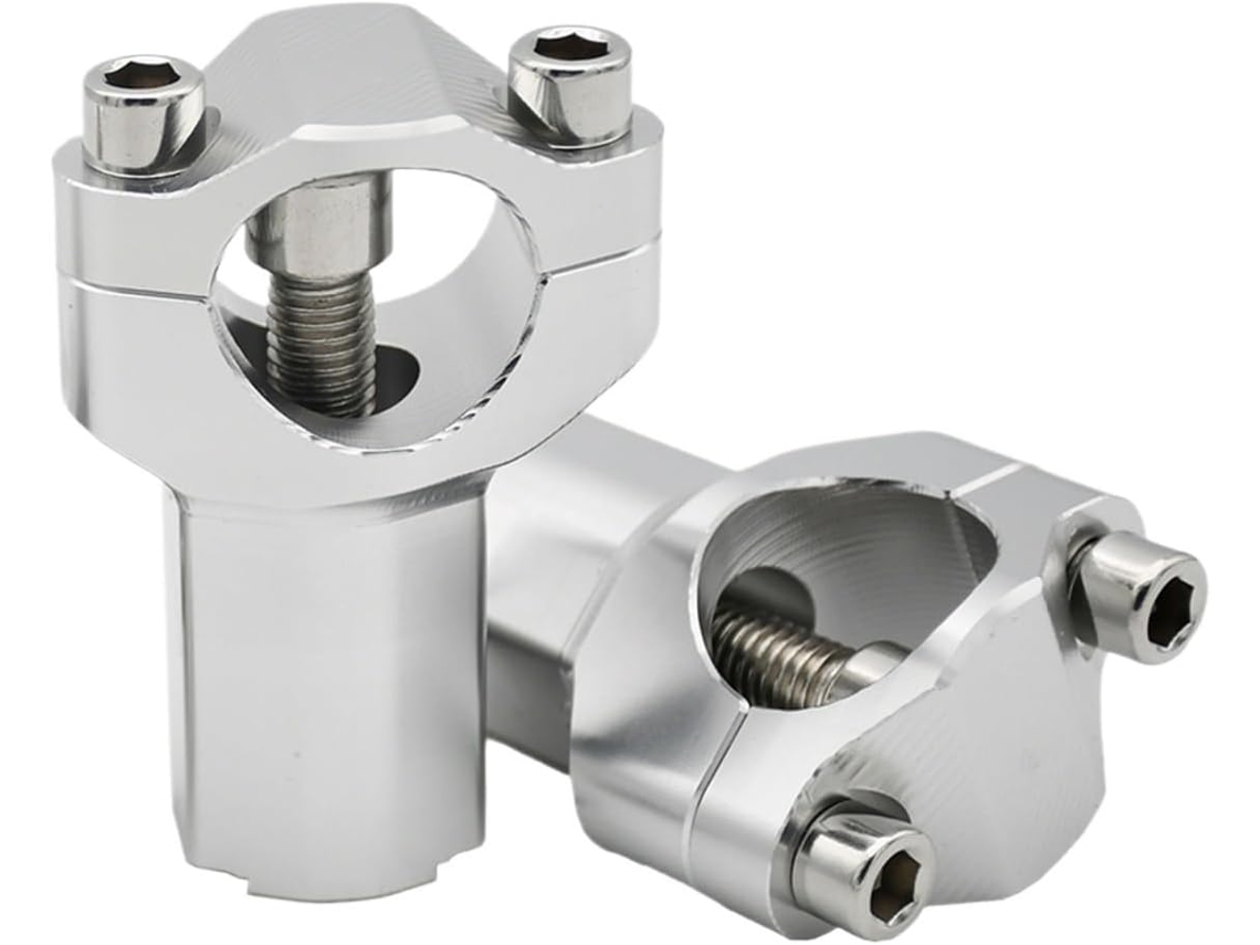 Braçadeira de Montagem para Guidão Motocicleta Cnc 28 Mm Adequada 28mm Fácil Instalar Suporte Elevação É