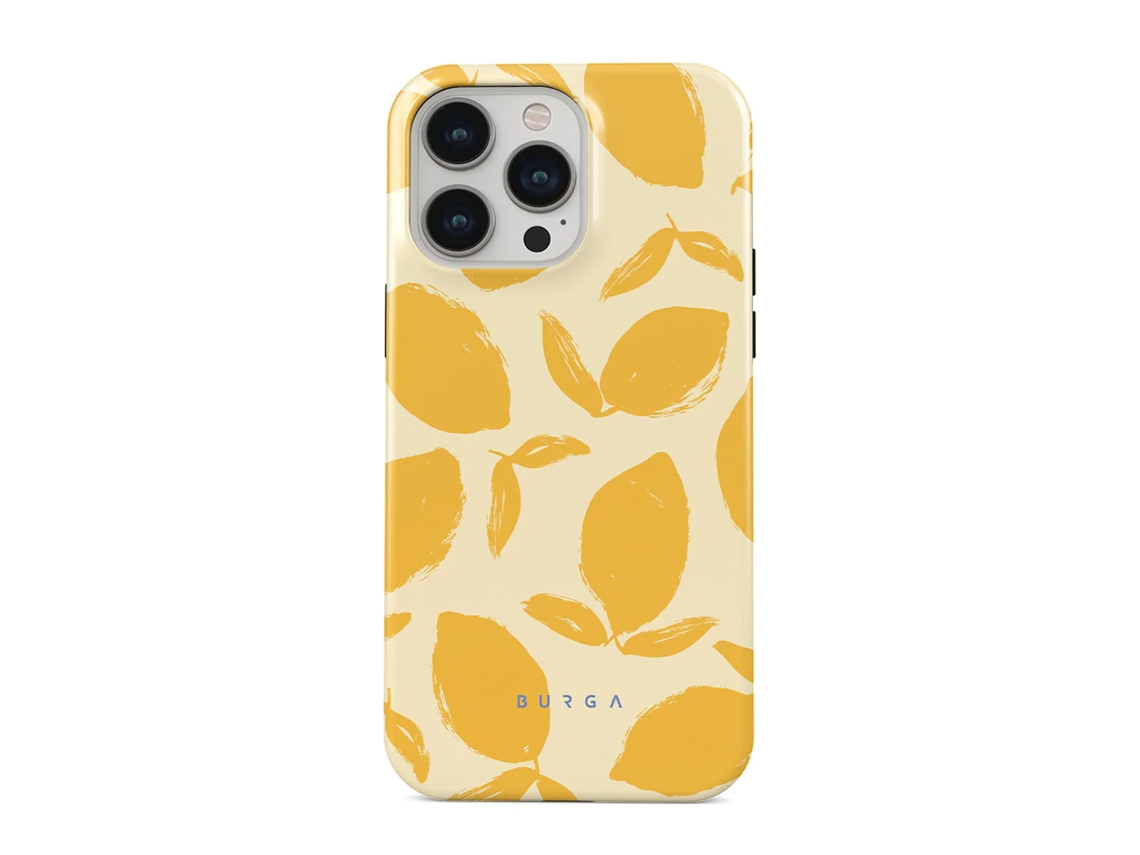 Capa Tough Modelo Lemon para iPhone 13 Pro BURGA Anti-Choque Amarelo