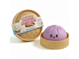 Dumplings Squishy, Dumplings Squishy Surpresa, Brinquedo para Apertar Sensorial com Bolso Gigante a Vapor, Roxo YUYSAN