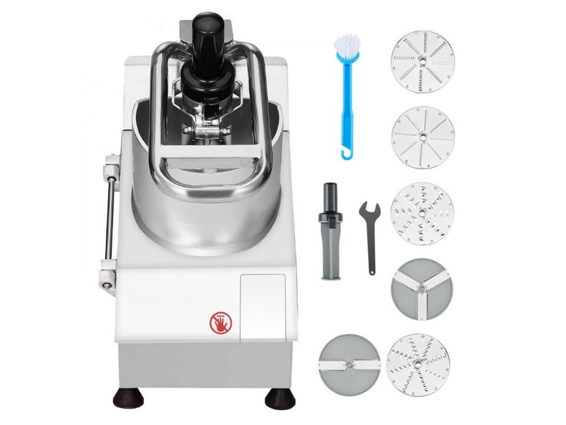 Processador De Alimentos Profissional 750w Com 6 Lâminas Em Aço Inox Tekmaquinas